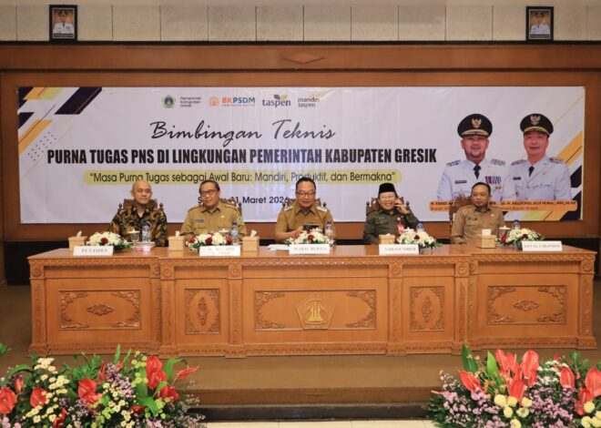 Bimtek Purna Tugas: Wabup Alif Dorong ASN Gresik Tetap Berkarya dan Menginspirasi Pasca Pensiun