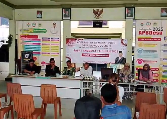 KDMP Munggugianti RAT Perdana: 90 Hari Kerja Modal Rp 50 Juta Tumbuh Jadi Rp 83 Juta