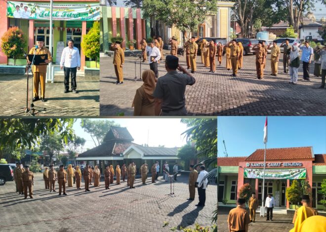 Sekcam Benjeng Sudarmanto, Tekankan Pentingnya Kedisiplinan dan Layanan Masyarakat