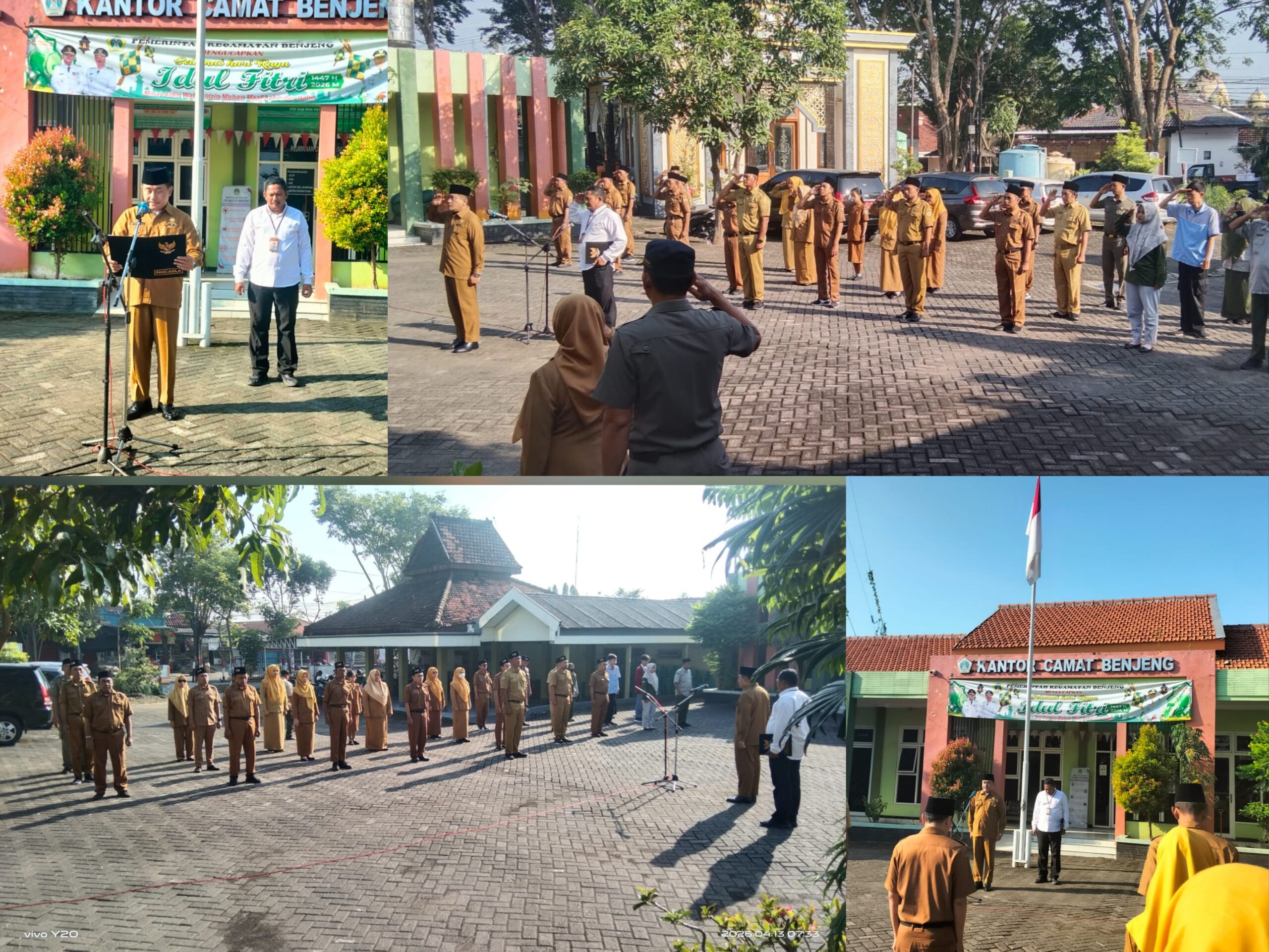 Sekcam Benjeng Sudarmanto, Tekankan Pentingnya Kedisiplinan dan Layanan Masyarakat